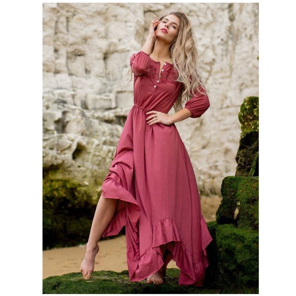 Joyfolie Vanita dress - Berry